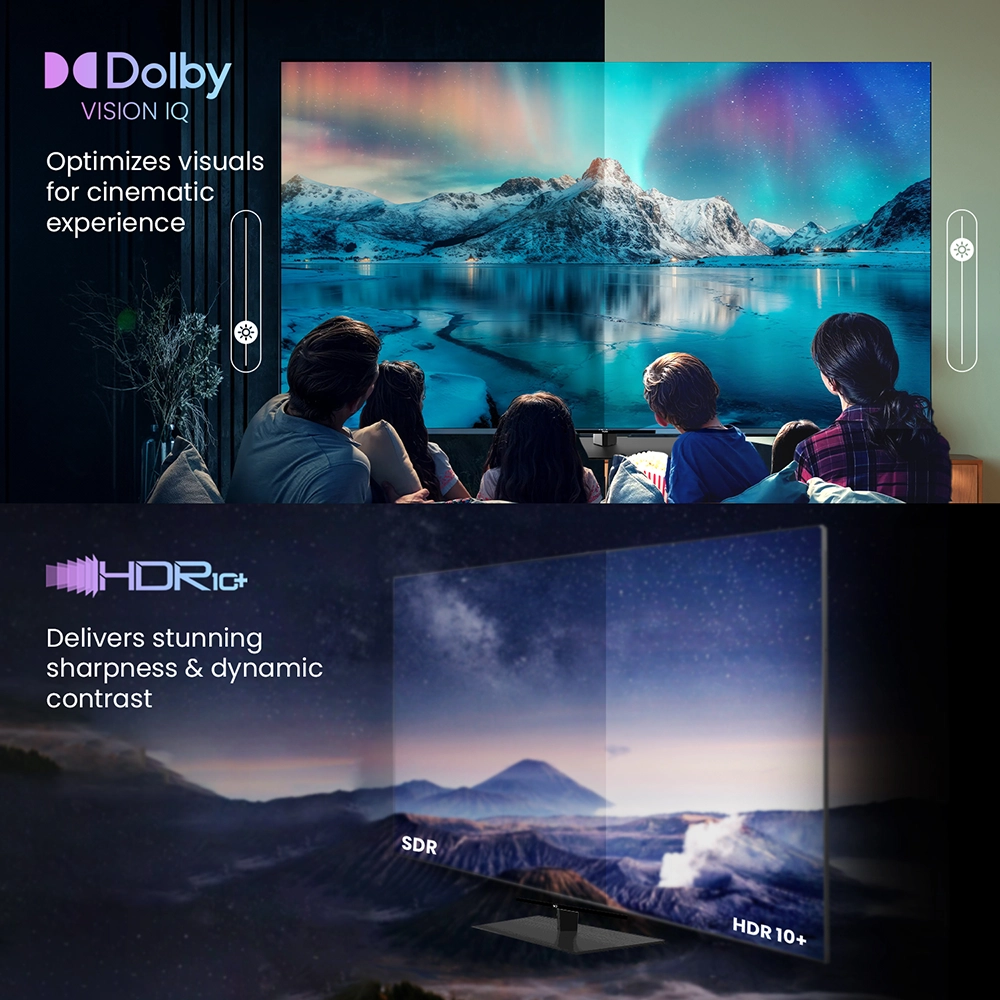 Haier OLED 194cm (77) With Dolby Vision IQ, HDR10+ , Dolby Atmos, AMD Freesync Prem- H77C90UEX